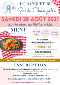 Le banquet du Garde-Champêtre