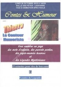Spectacle Humour et Légendes