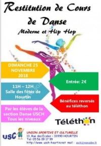 Restitution de cours de danse