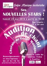 Audition de chant