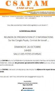 Congés payés, Contrat de travail, ...