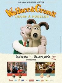 Ciné goûter : Wallace et Gromit coeurs à modeler