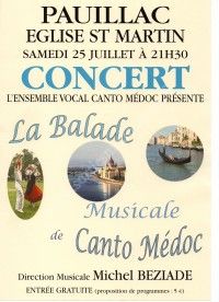 La Balade Musicale de Canto Médoc