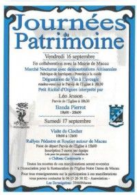 Journées du Patrimoine 2016