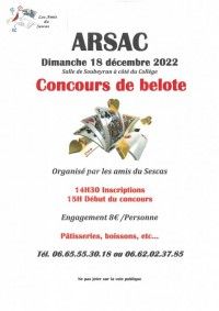 Concours de Belote