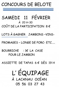 Concours de Belote
