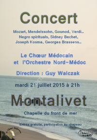 Concert du Choeur Médocain et de l'Orchestre Nord-Médoc