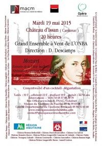 Concert du Grand Ensemble à Vent de l'Orchestre National de Bordeaux Aquitaine