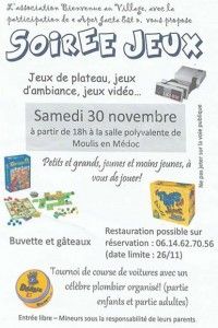 Soirée Jeux