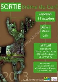 Sortie Brâme du Cerf