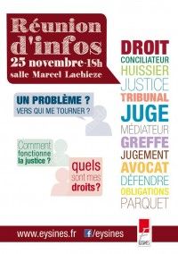 Réunion d'Information : Mieux connaître vos droits