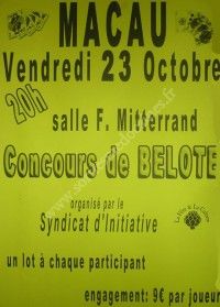 Concours de Belote