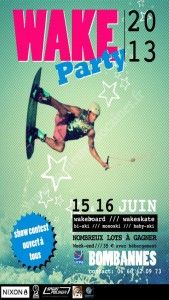 Wake Party Bombannes 2013