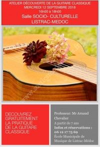 Atelier Découverte de Guitare Classique
