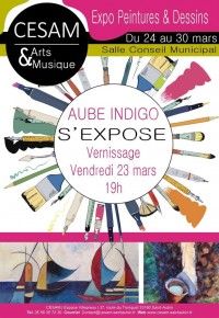 Exposition Aube Indigo