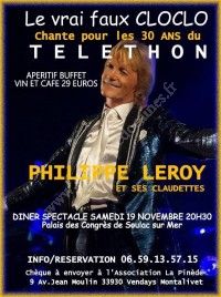 Diner Spectacle pour le Téléthon