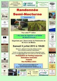 Randonnée Pédestre SEMI-NOCTURNE