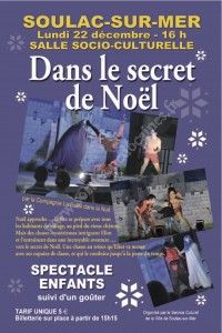 Dans le Secret de Noël par la Cie Soleil dans la Nuit