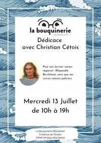 Dédicace de Christian Cétois