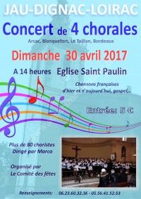 Concert de 4 chorales