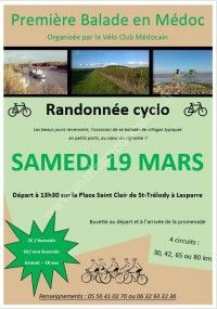 Premières balades en Médoc