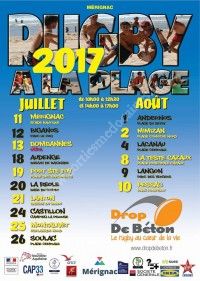Rugby à la Plage - Tournée 2017