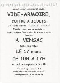 Vide-Armoire, Coffre à Jouets