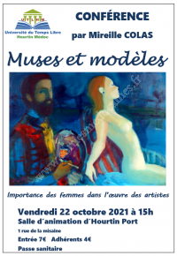 Conférence : Muses et modèles