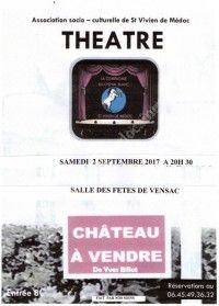 Théâtre : Château à vendre