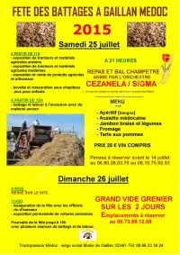 Fête des Battages 2015