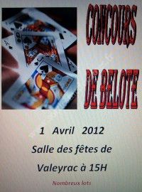 Concours de Belote