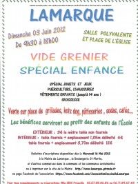 VIDE GRENIER SPECIAL PUERICULTURE