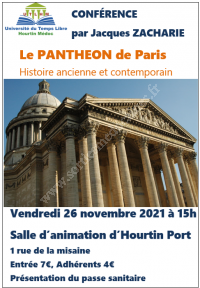 Conférence : Le Panthéon de Paris
