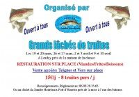 Grands Lâchés de Truites