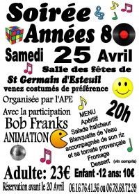 Soirée Années 80