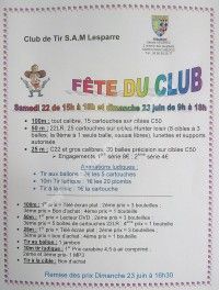 Fête du Club de Tir