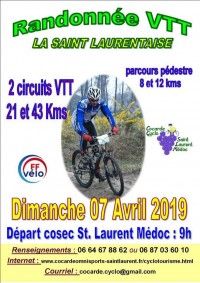 Randonnée VTT La Saint Laurentaise 2019