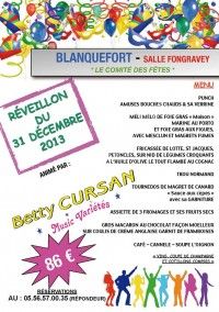 Réveillon de St Sylvestre 2013