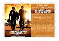 Projection en plein air : Les Chevaliers du Ciel