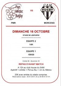 RUGBY : PMR vs MORCENX