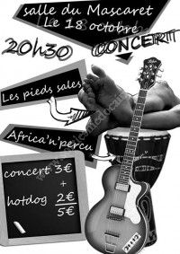 Les Pieds Sales et Africa'n'percu en concert