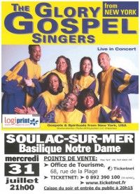The Glory Gospel Singers en concert