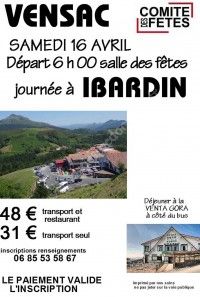 Journée à Ibardin
