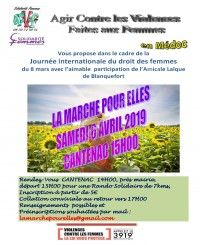 La Marche pour ELLES