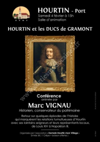 Conférence : Hourtin et les ducs de Gramont