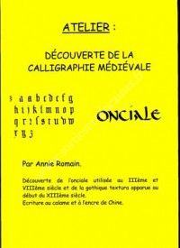 Atelier de Calligraphie Médiévale