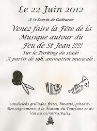 Fête de la Musique et Feu de la St Jean
