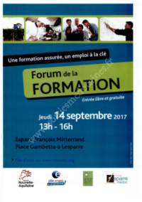 Forum de la Formation 2017