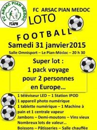 Loto du FC Arsac-Pian Médoc