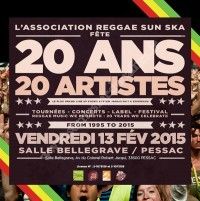 Le Reggae Sun Ska fête les 20 ans de l'association